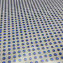 Feuille de strass thermocollants SS10 (3 mm) saphir - A4