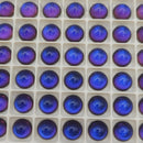 Zodiac Flatback Round Cabochon 8mm - Sapphire