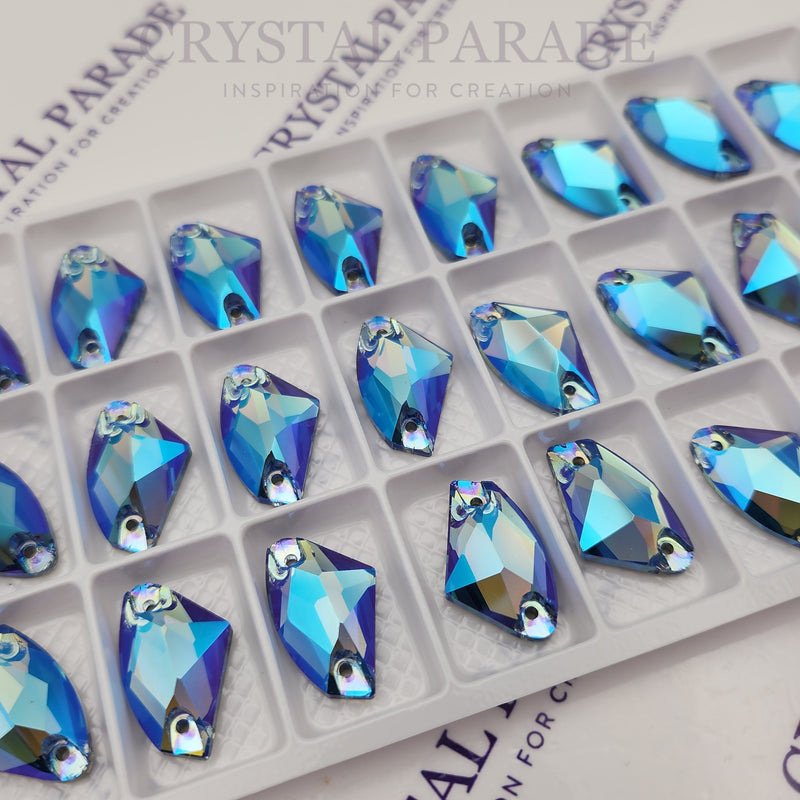 Zodiac Crystal Galactic Sew on Stone - Sapphire Shimmer