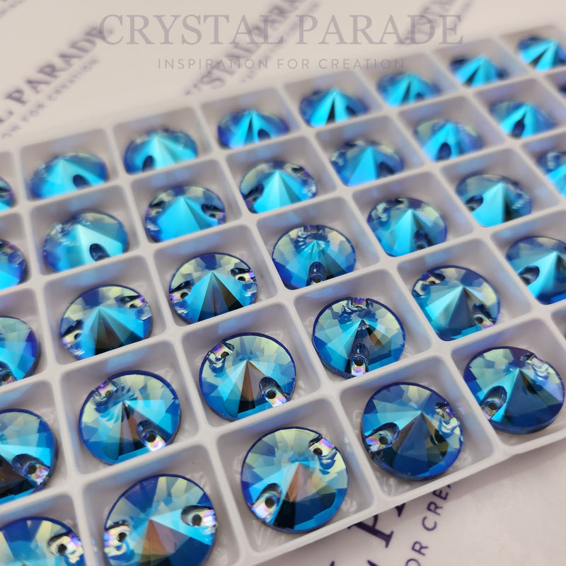 Zodiac Rivoli Sew on Stone - Sapphire Shimmer