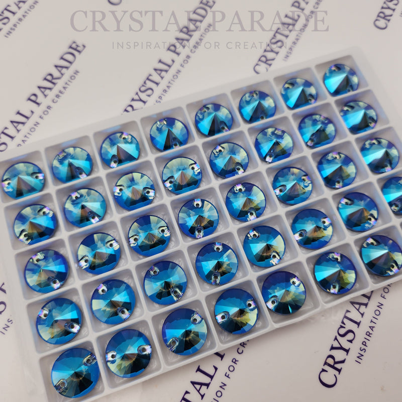 Zodiac Rivoli Sew on Stone - Sapphire Shimmer