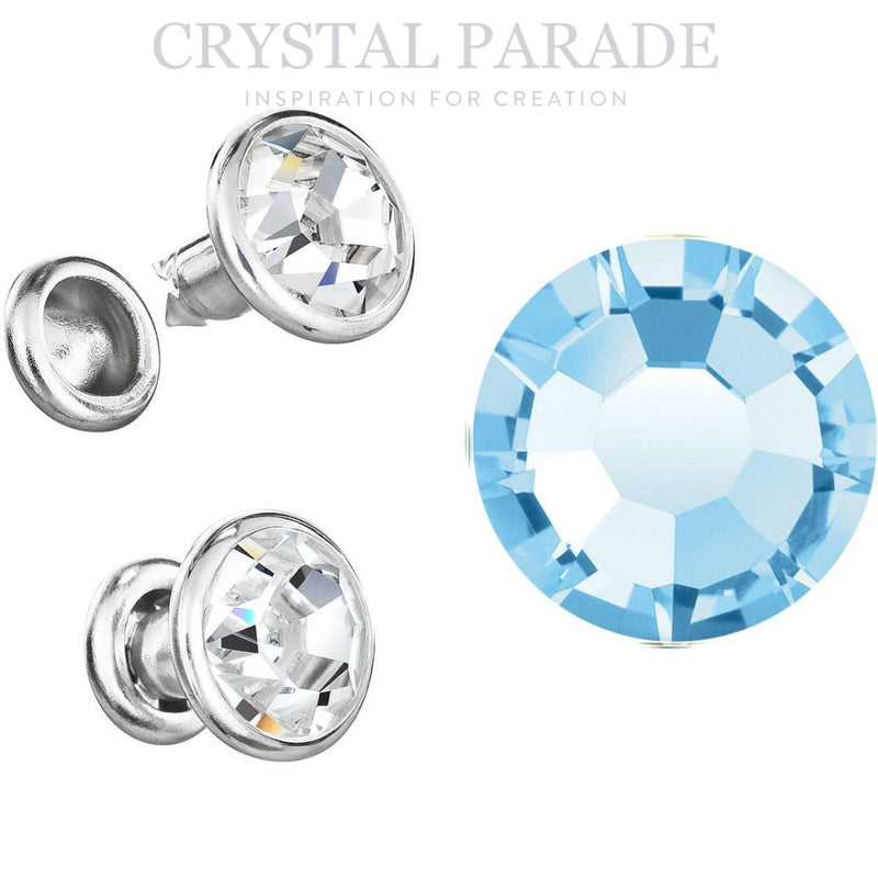 Preciosa Rivet with Maxima Crystal - Aquamarine