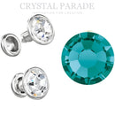 Preciosa Rivet with Maxima Crystal - Blue Zircon