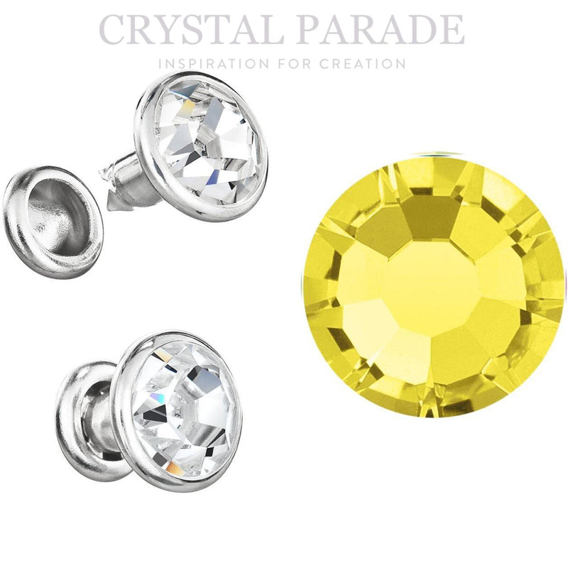 Preciosa Rivet with Maxima Crystal - Citrine