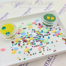 Swarovski, Preciosa + Luna Bumper Mix - Secret Garden x234pcs + Caviar