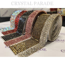 Rolls of Self Adhesive Rhinestones x5 - Various Colours