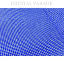 Self Adhesive Rhinestone Sheets SS8 (2.7mm) Blue