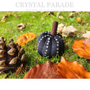 Small Hand Embellished Plush Pumpkins - Various Colours