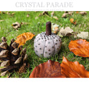 Small Hand Embellished Plush Pumpkins - Various Colours