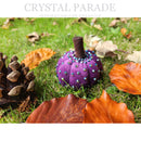 Small Hand Embellished Plush Pumpkins - Various Colours