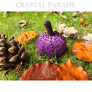 Small Hand Embellished Plush Pumpkins - Various Colours