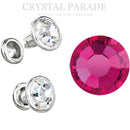 Preciosa Rivet with Maxima Crystal - Fuchsia
