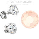 Preciosa Rivet with Maxima Crystal - Gold Quartz