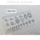 Handy Nail Art Crystal Size Charts