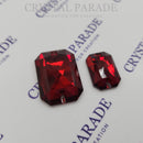 Zodiac Sew on Stone Emerald Cut - Siam