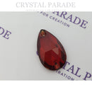 Zodiac Crystal Peardrop Sew on Stone - Siam