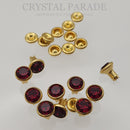 Preciosa Rivet with Maxima Crystal - Siam