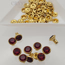 Preciosa Rivet with Maxima Crystal - Siam