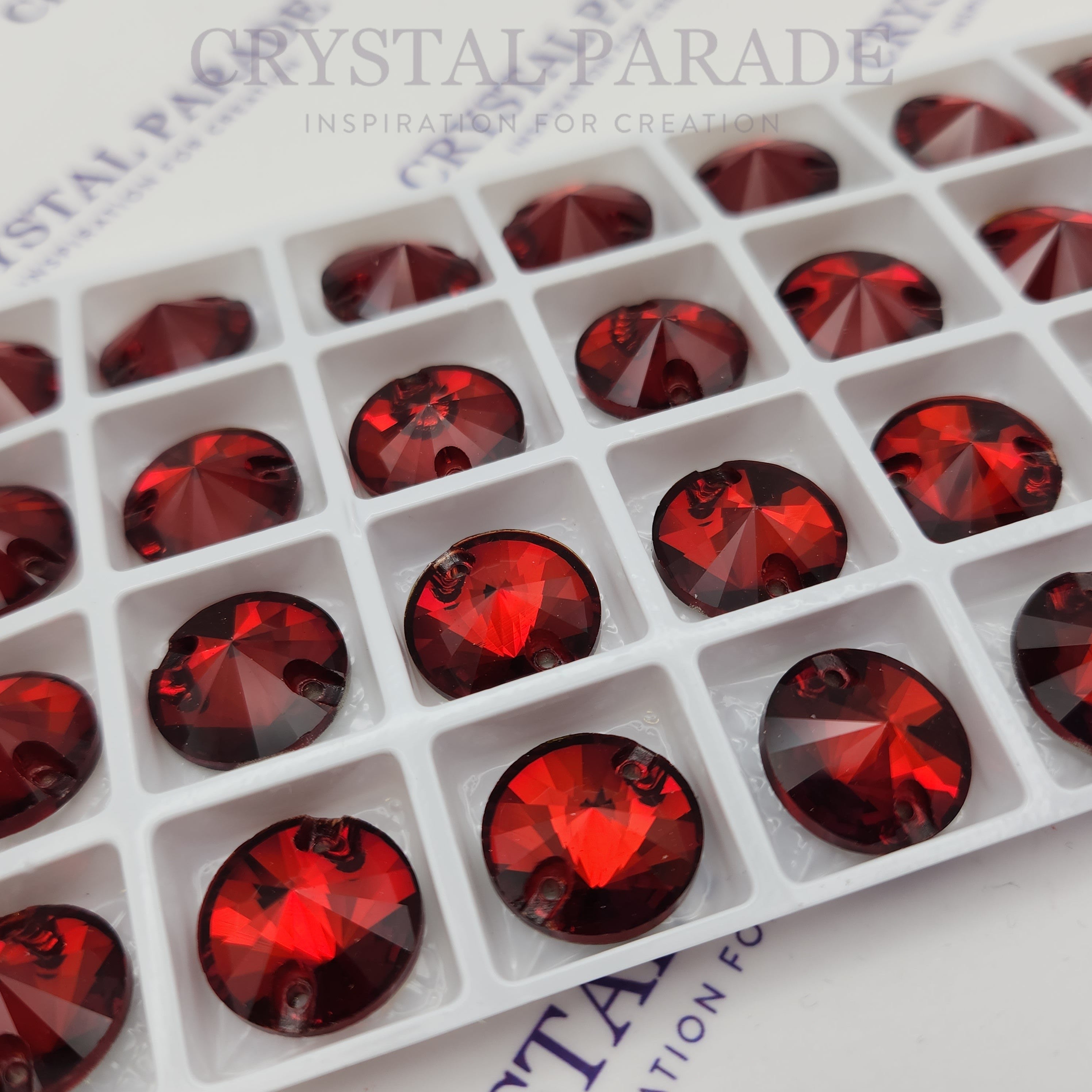 For ultimate sparkle buy Zodiac Rivoli Sew on Stone - Siam