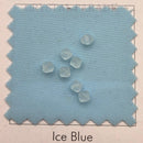 Preciosa Bicone Bead Silver Aquamarine Matte