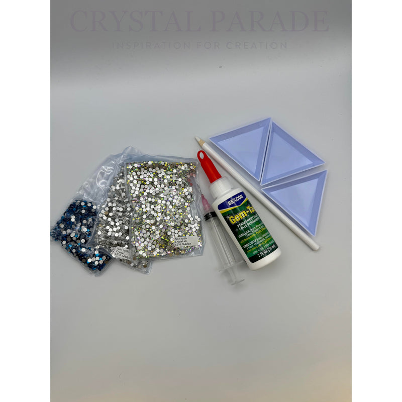 Crystal Parade Silver Bling Bundle Crystal Kit