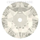 Swarovski 3188 Xirius Lochrose Sew on Stone - Silver Shade