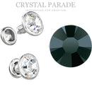 Preciosa Rivet with Maxima Crystal - Jet