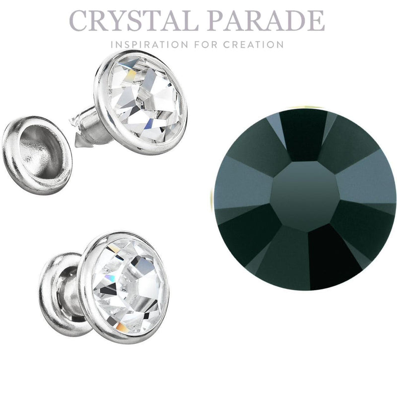 Preciosa Rivet with Maxima Crystal - Jet