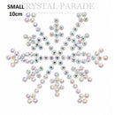 Zodiac Hotfix Crystal Iron on Transfers - Snowflake