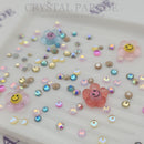 Zodiac Crystal Mix Pack of 100 - Smile + FREE charms