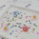 Zodiac Crystal Mix Pack of 100 - Smile + FREE charms