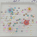 Zodiac Crystal Mix Pack of 100 - Smile + FREE charms