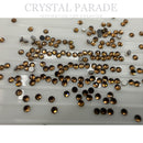 Luna Non Hotfix Rhinestones SS3 (1.5mm) Pack of 100 - Smoked Topaz