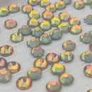 Luna Non Hotfix Rhinestones- Smokey Grey Mocha Opal