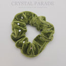 Sparkly Embellished Scrunchies - Various Colours