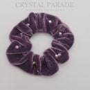Sparkly Embellished Scrunchies - Various Colours