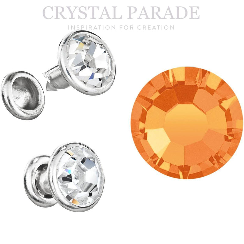 Preciosa Rivet with Maxima Crystal - Sun