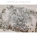 Swarovski 4mm Non Hot Fix Star Flower - Pack of 4 Clear