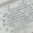 Zodiac Crystals Mixed Sizes Pack of 200 - Starlight White