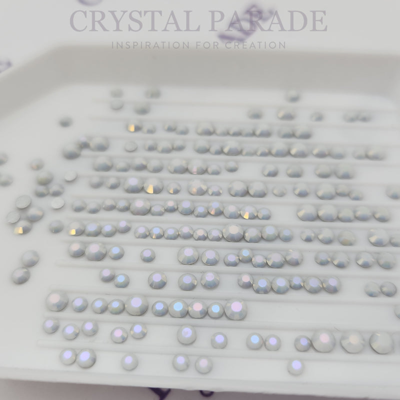 Zodiac Crystals Mixed Sizes Pack of 200 - Starlight White