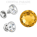 Preciosa Rivet with Maxima Crystal - Topaz