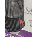 Crystal Parade Black Striped Shorts Pyjama Set with Rhinestone Love Heart