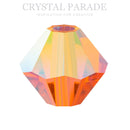 Preciosa Bicone Bead Sun AB 2X