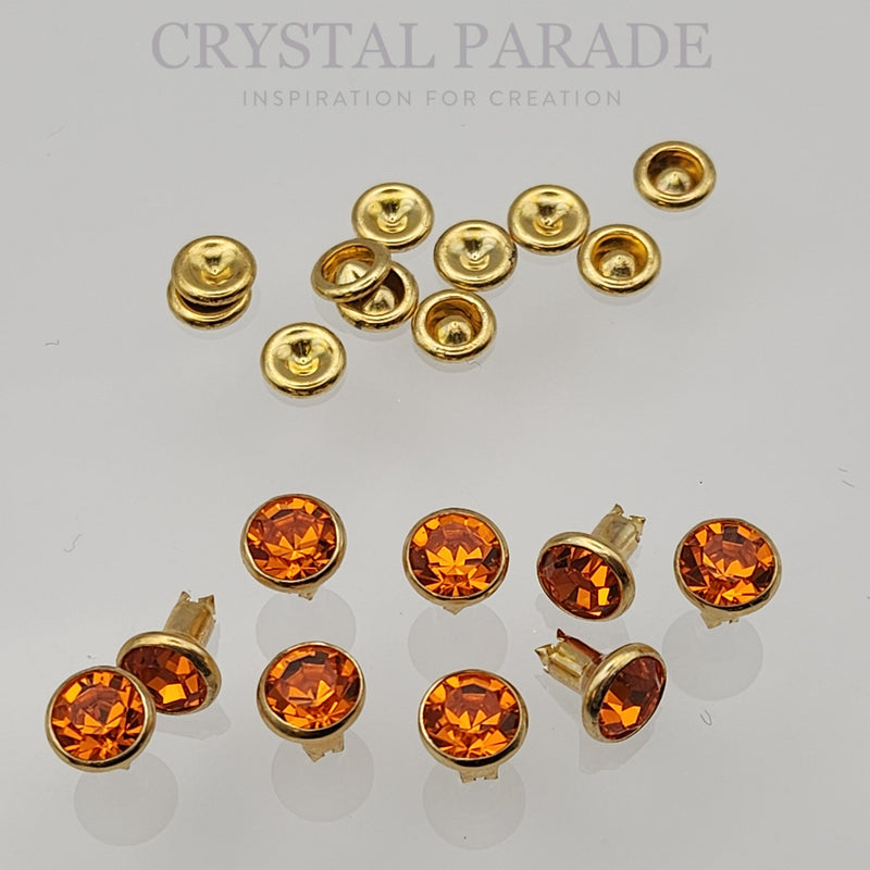 Preciosa Rivet with Maxima Crystal - Sun