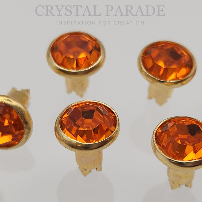 Preciosa Rivet with Maxima Crystal - Sun
