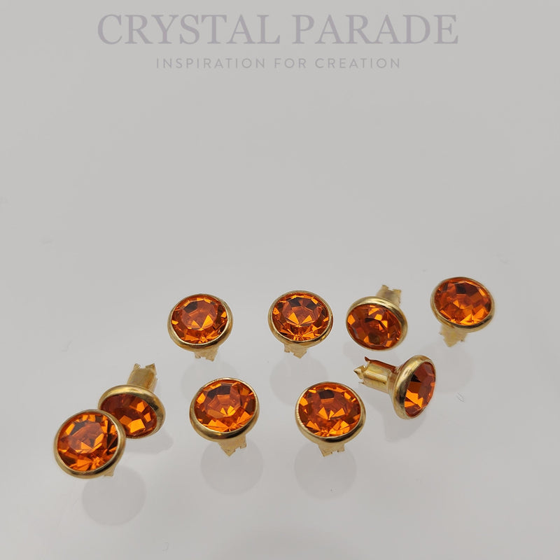 Preciosa Rivet with Maxima Crystal - Sun