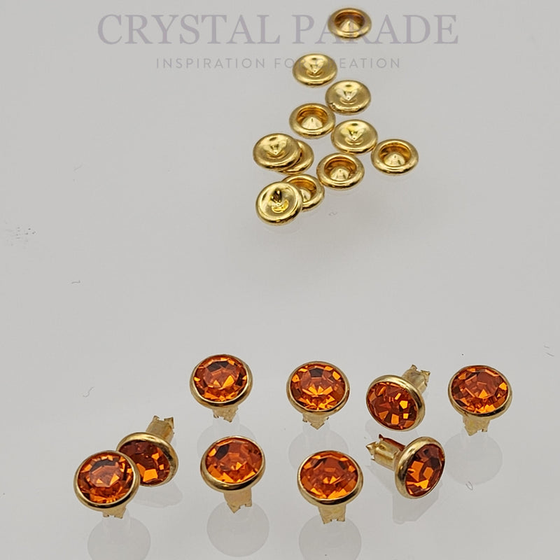 Preciosa Rivet with Maxima Crystal - Sun