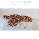 Swarovski 1028 Pointy Back Round Chaton Various Sizes - Dark Red Coral