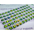 Swarovski 2006 Flatback Rivoli 10mm - Vitrail Medium