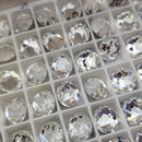 Swarovski 2020 Flatback Rauten 10mm - Clear